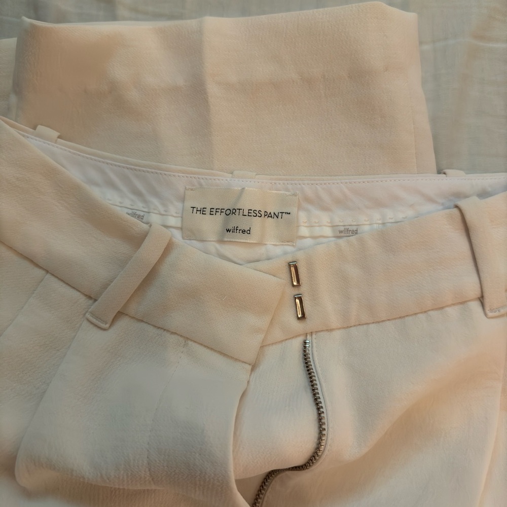 Wilfred Effortless Pant in Soft Cream